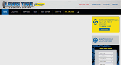 Desktop Screenshot of levintirecenter.com